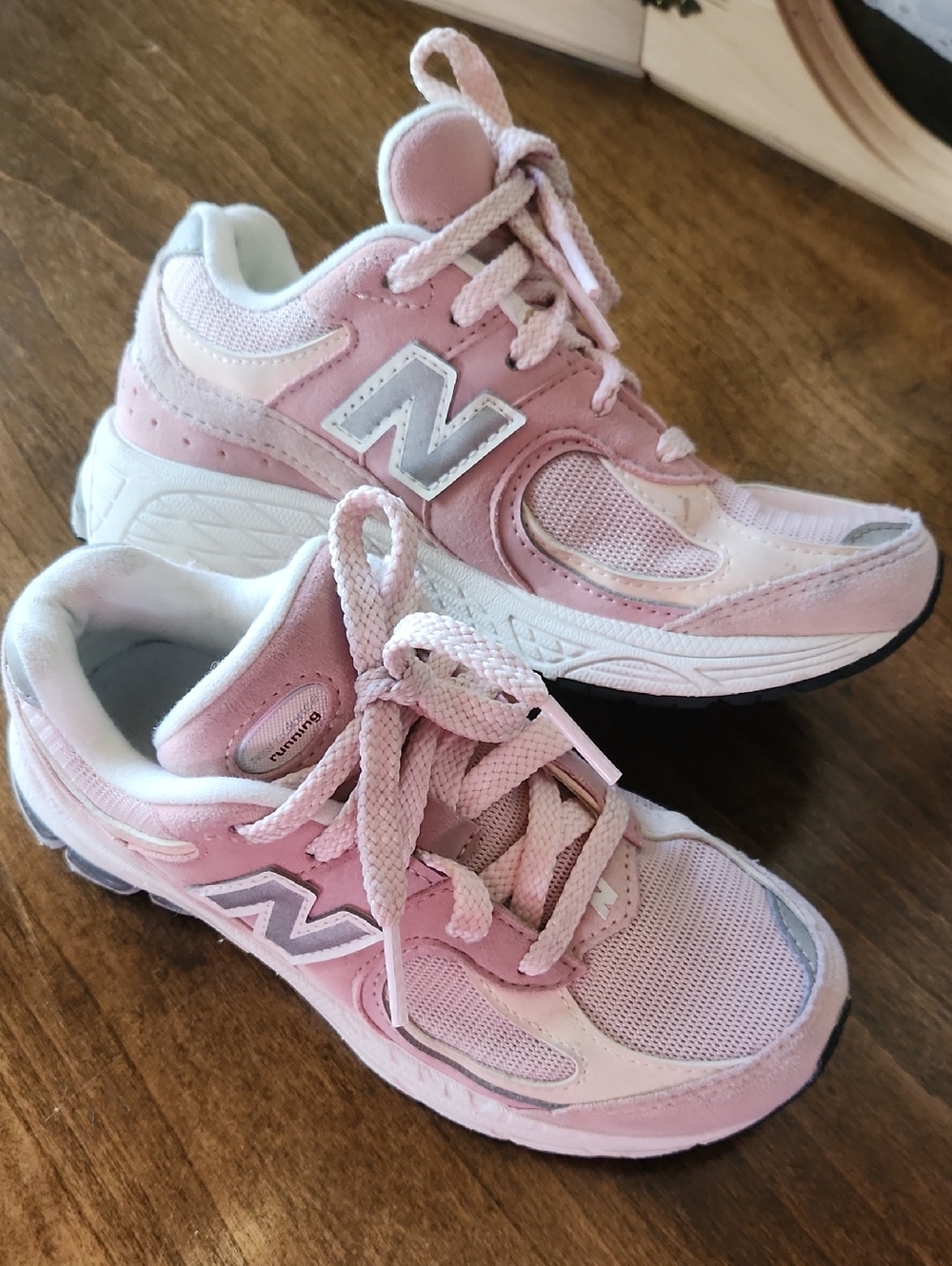 New Balance 2002 R Casual Shoes In Pink Sand Little Girls Shoes Size 13